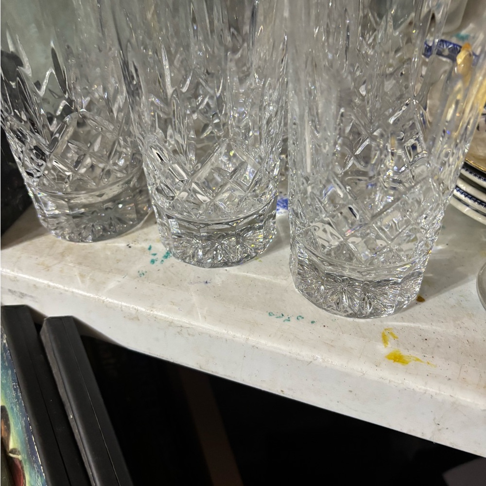 Waterford Crystal Highball Glass Set by Lismore